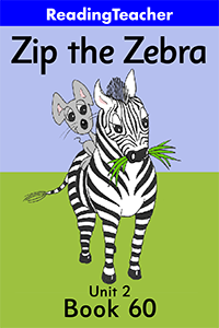 Zip the Zebra Book 60